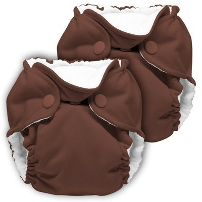 Lil Joey 2 Pack All-In-One Cloth Diaper, Root Beer