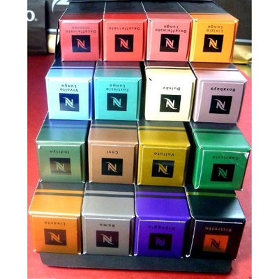 Nespresso Coffee Box Variety All Flavours Grand Crus 160 Capsules (16 Sleeves)