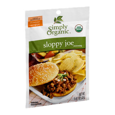 Simply Organic Sloppy Joe Seasoning