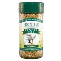 Frontier Natural Products - Fennel Seed Whole - 1 lb.