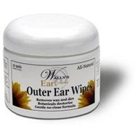 Wallys Natural Products Wally's Natural Products Ear Wipes Adult 50 Pack