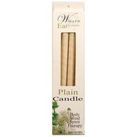 Wallys Natural Products 1029719 Candle - Plain - 4 Candles