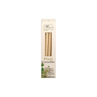 Wallys Natural Products 1029719 Candle - Plain - 4 Candles