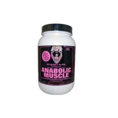 Healthy N Fit Nutritionals Anabolic Muscle Chocolate Shake - 3.5 Pound Powder - BCAA Complex