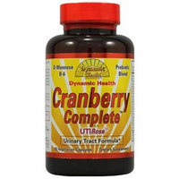 Dynamic Health Laboratories Dynamic Health Cranberry Complete Utirose Urinary Tract Formula, 60ct