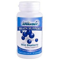 Fruit Advantage Brain Support Wild Blueberry - 60 Vegetarian Capsules