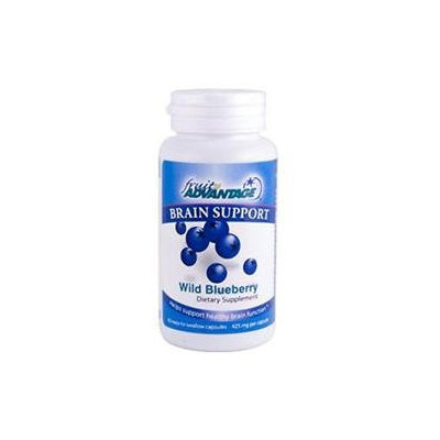 Fruit Advantage Brain Support Wild Blueberry - 60 Vegetarian Capsules