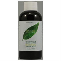 Tea Tree Therapy Macadamia and Lemon Myrtle Natural Massage Oil 4 fl oz