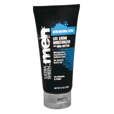 Ultra Sheen Men Afro/Natural Style Lite Creme with Shea Butter Moisturizer