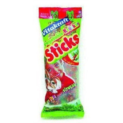 Vitakraft Rabbit Vegetable Sticks and 4-Ounce Bag