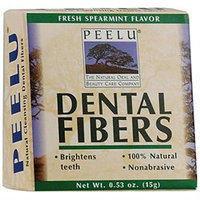 Peelu - Dental Fibers Tooth Powder Spearmint Flavor - 0.53 oz.