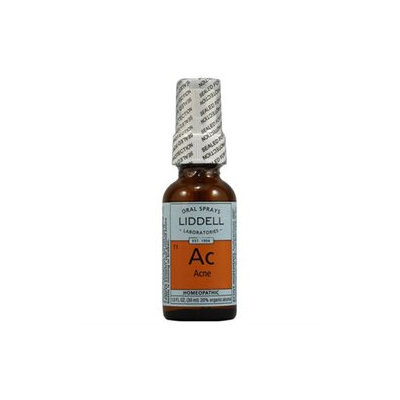 Liddell Laboratories - Ac Acne Homeopathic Oral Spray - 1 oz. CLEARANCE PRICED