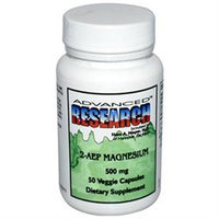 Advanced Research - 2-AEP Magnesium 500 mg. - 50 Vegetarian Capsules.