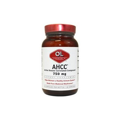 Olympian Labs AHCC 750mg 60 capsules