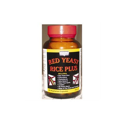 Only Natural Red Yeast Rice Plus - 60 Veggie Capsules