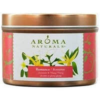 ROMANCE AROMATHERAPY by Romance Aromatherapy ONE 2.5x1.75 inch TIN SOY AROMATHERAPY CANDLE. COMBINES THE ESSENTIAL OILS OF YLANG YLANG & JASMINE TO CREATE PASSION AND ROMANCE. BURNS APPROX. 15 HRS. for UNISEX