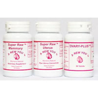 Ovary, Uterus and Mammary Three Pack For Crossdressing and Transgender