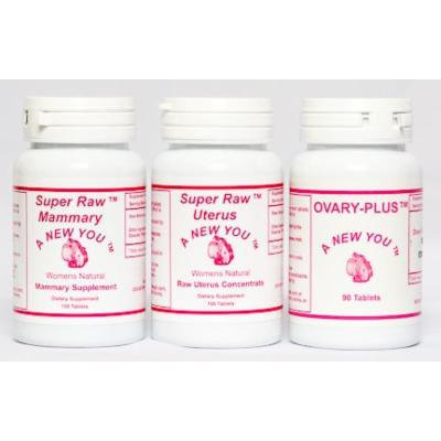 Ovary, Uterus and Mammary Three Pack For Crossdressing and Transgender