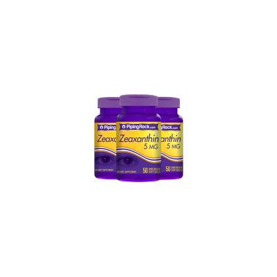 Zeaxanthin 5mg 3 Bottles x 50 Softgels