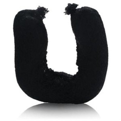 J And D Beauty Products Bombshell Netted Small Hair Donut Model No. HB25BK - Black