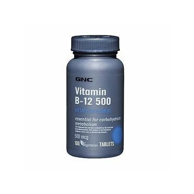 GNC Vitamin B-12 500, Tablets 250 ea