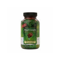 Irwin Naturals Mega B-Complex with Quick Energy, Softgels 60 ea