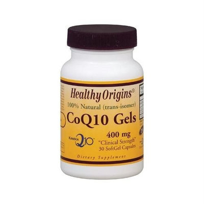 Healthy Origins CoQ10 400mg 30 Softgels (Kaneka Q10TM)