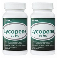 GNC Preventive Nutrition® Lyc-O-Mato® Lycopene From Tomatoes 60 Softgels, Single & Multi Packs (Two Bottles each of 60 Softgels)
