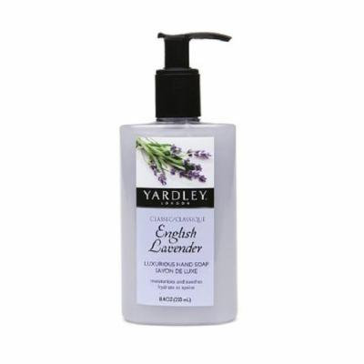 Yardley of London Luxurious Hand Soap, English Lavender 8.4 oz / 250 ml (Pack of 1)