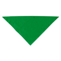 Pet Products Dog Supplies Plain Bandana Emerald Green Large