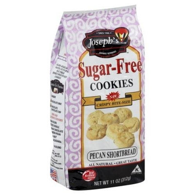 Joseph's Sugar-Free Cookies Pecan Shortbread -- 11 oz