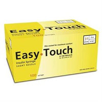 EASY TOUCH INSULIN SYRINGE 31G 3CC YELLOW 516 100CS