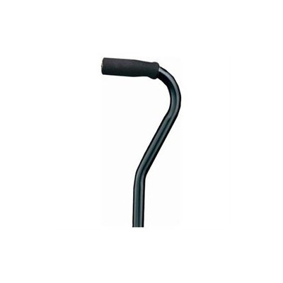 Carex Health Brands A74100 Fashion Designer Pattern Quad Cane - Black Offset