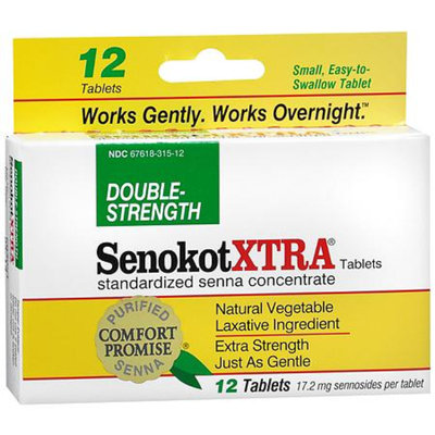 Senokot Xtra Natural Vegetable Laxative Tablets