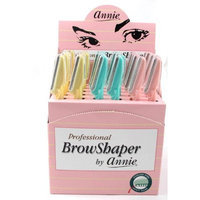 Annie Professional Eyebrow Shaver Razor 36 Razors