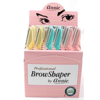 Annie Professional Eyebrow Shaver Razor 36 Razors