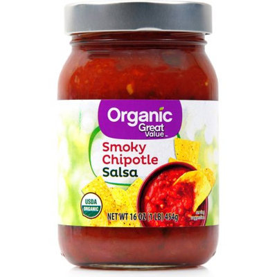 Teasdale Foods Great Value Organic Salsa Smoky Chipotle