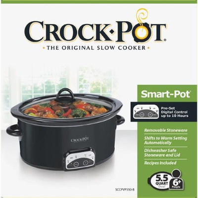 Crock-Pot Smart-Pot Slow Cooker - Black