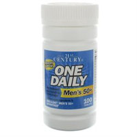 21st Century Healthcare One Daily 50+ Men's, 100 Tablets, 21st Century Health Care