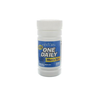 21st Century Healthcare One Daily 50+ Men's, 100 Tablets, 21st Century Health Care