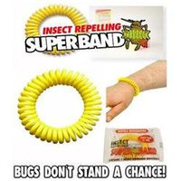 Evergreen Research Natural Insect Repelling SuperBands Bracelets (Pack of 50)