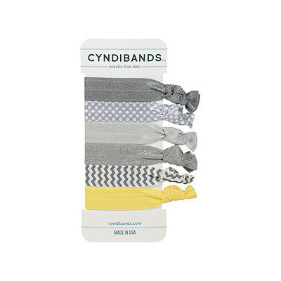 CyndiBands Set of 6 Hair Ties, Splendor, .3 oz
