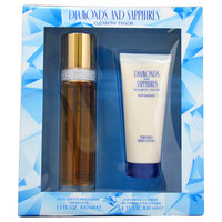 Elizabeth Taylor Diamonds and Sapphires for Women - 2-Piece Gift Set