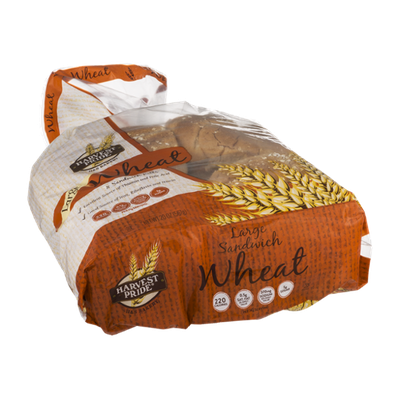 Harvest Pride Wheat Sandwich Rolls Large - 8 CT