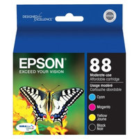 Epson T088120-BCS Combo Pack Printer Ink Cartridge - Multicolor