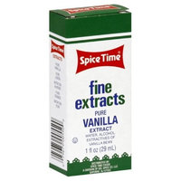 Spice Time Extracts Pure Vanilla, 1-Ounce (Pack of 8)