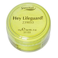 Supernail Acrylic Powder, Hey Lifeguard, 0.5 Ounce