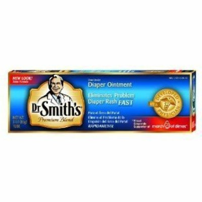 Diapering Dr. Smith's Diaper Ointment Dr. Smith's, 3-Ounce (Pack of 4)