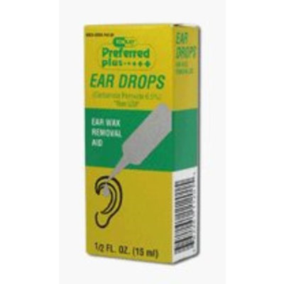 Preffered Plus Products Ear Drops For Earwax Removal Aid - 0.5 Fl Oz