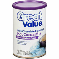 Great Value : Milk Chocolate Flavored Hot Cocoa Mix
